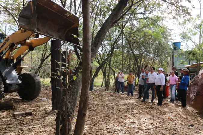 Comunidad del Corregimiento del Caguán recuperó lote que había sido invadido ￼