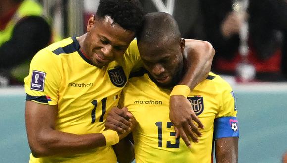 Ecuador venció 2-0 a Qatar en el partido inaugural del Mundial 2022