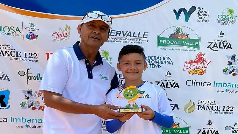 Tenista huilense Mathias González volvió a ser campeón