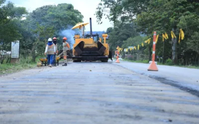 Proyecto de vía 4G en construcción en el Huila que será entregado en julio de 2025