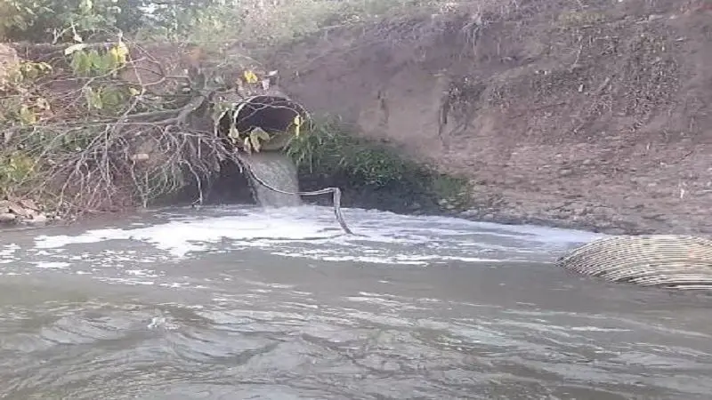 Denuncian vertimiento de aguas residuales al Río las Ceibas