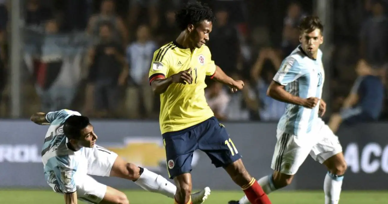 Colombia hace cuentas de cara a su juego ante Argentina en Eliminatoria
