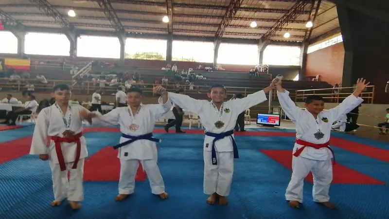 Huila en clasificatorio de Karate do a Juegos Nacionales del Eje Cafetero