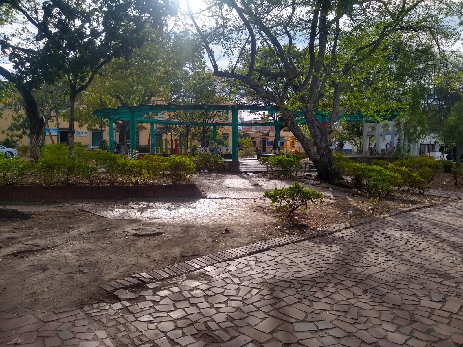 En Los Mártires sigue la espera por obras del parque que se adjudicaron en 2019