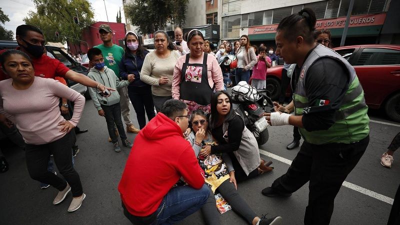 México volvió a ser sacudido por un terremoto