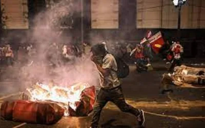 Preocupación por violentas manifestaciones en Perú