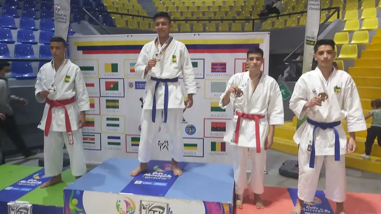 Karate Do del Huila brilló en campeonato nacional de Zipaquirá