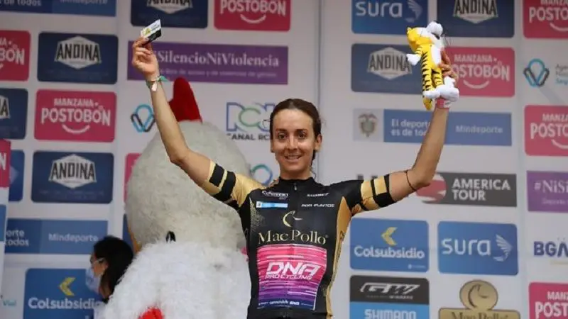 Diana Peñuela recupera el título para Colombia en la Vuelta Femenina