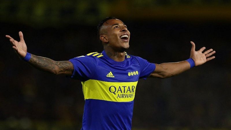 Sebastián Villa se reportó con gol para Boca Juniors