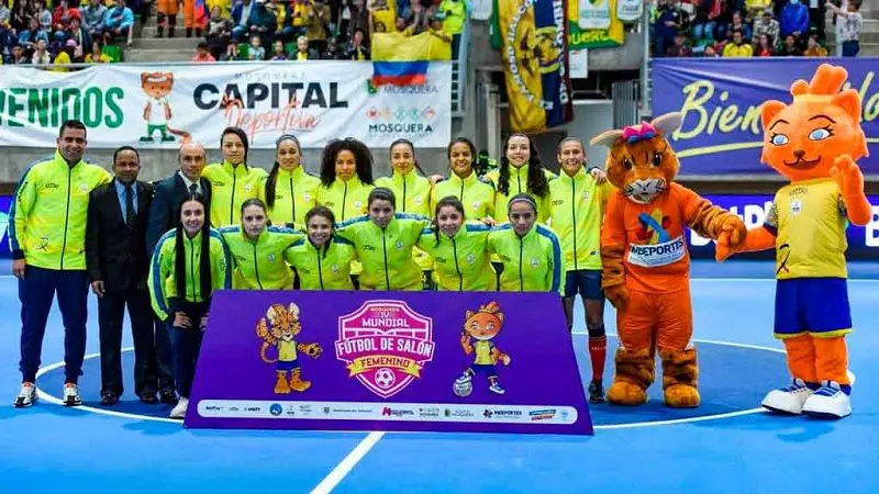 Si hubo título mundial femenino para Colombia, pero en Fútbol de Salón