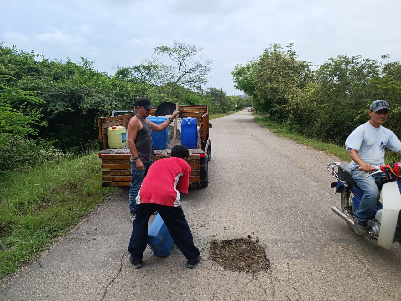 El pésimo camino a Villavieja