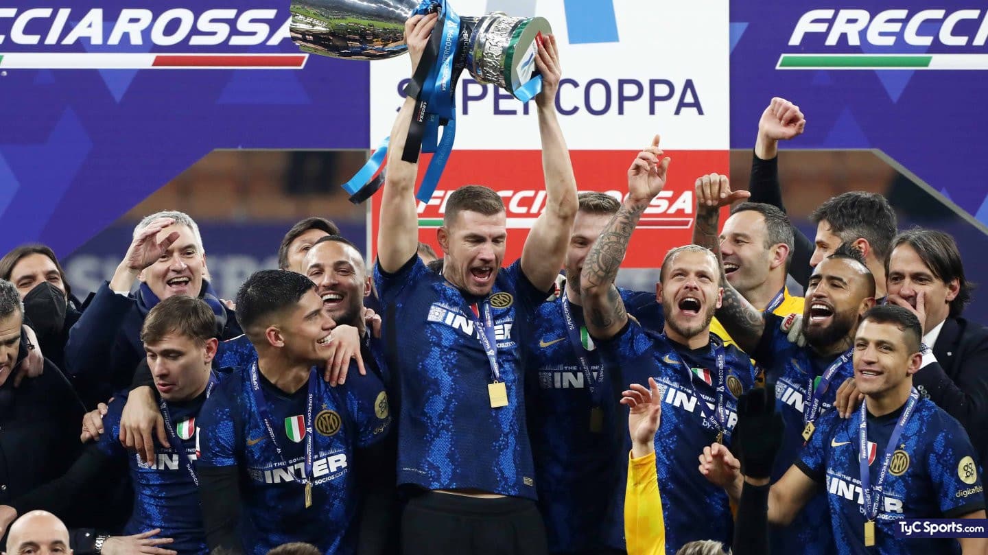 Inter de Milán campeón de la Supercopa de Italia en 2022