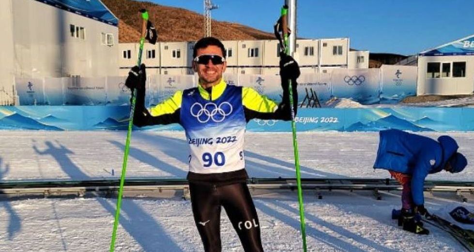 Carlos Quintana se estrenó en los Juegos Olímpicos de Invierno Beijing 2022