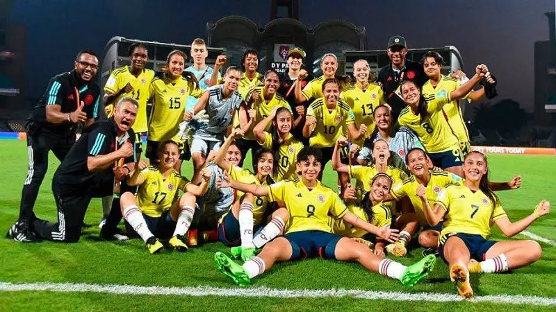 Selección Colombia femenina sub 17 regresó al país