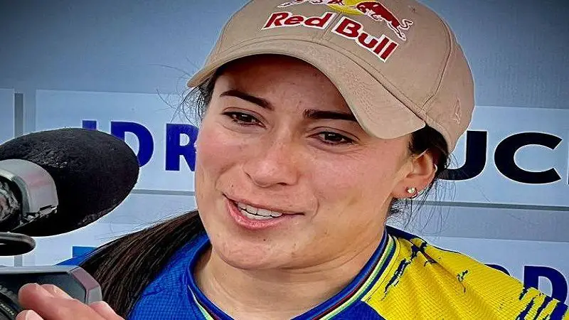 Mariana Pajón celebró entre lágrimas título en válida de la Copa Mundo