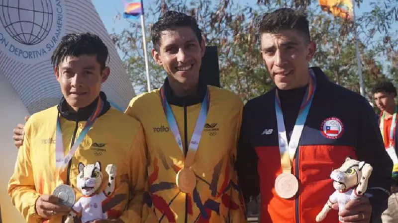 Walter Vargas gana el oro en CRI de Juegos Suramericanos