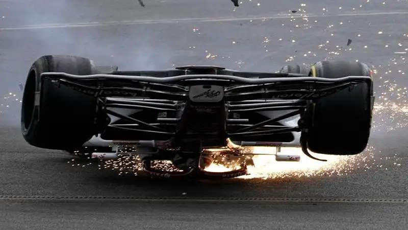 Impresionante accidente en la Fórmula Uno