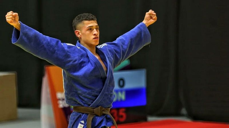 Judoca Jerónimo Pino oro en los Suramericanos de la Juventud