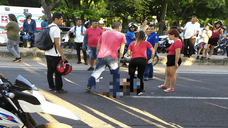 Peatón murió al ser embestido por una motocicleta en Neiva