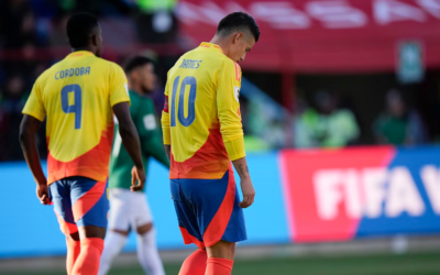 Colombia pierde invicto de dos años en eliminatorias tras caer ante Bolivia