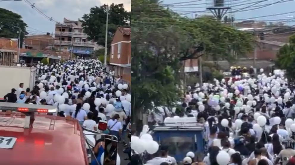 Sepelio de Sofía Delgado genera conmoción y altercados en Villagorgona