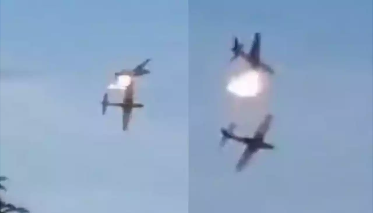 Dos aviones de la Fuerza Aérea se chocaron en el Meta