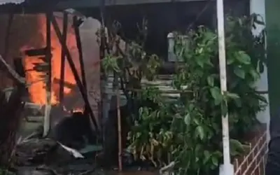 Incendio consumió la casa de una adulta mayor en el norte de Neiva