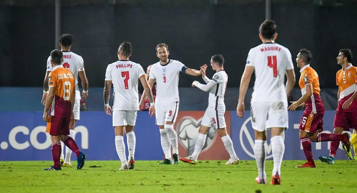 Inglaterra, goleada histórica 10 – 0 a San Marino