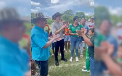 Video: Así fue la visita de James a Uribe en el Ubérrimo