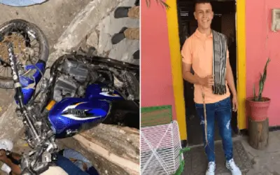 Un Joven perdió la vida en un accidente en moto en Palermo, Huila