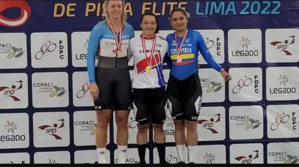 Colombia ganó su primer oro en el Campeonato Panamericano de ciclismo de Pista