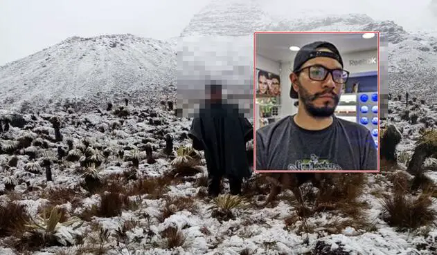 Apareció muerto joven que se había perdido en Nevado del Tolima