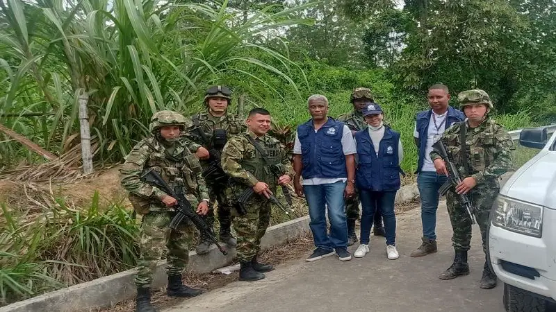Militares retenidos en Tumaco, fueron liberados