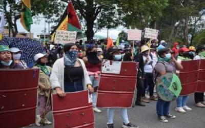 Aumentan protestas en Colombia confirma Defensoría del Pueblo