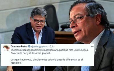 Petro defiende llamado de senador Wilson Arias a grupos armados