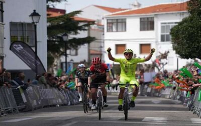 El colombiano Juan Pablo Sossa, campeón de la montaña en la Vuelta a Extremadura