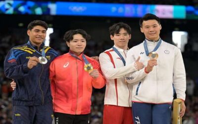 Ángel Barajas, le dio a Colombia la primera medalla en los Juegos Olímpicos de París