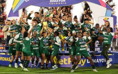 Deportivo Cali femenino celebra su segundo título