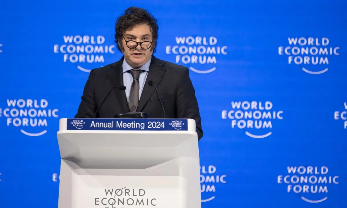 Milei advierte el peligro del colectivismo en Davos
