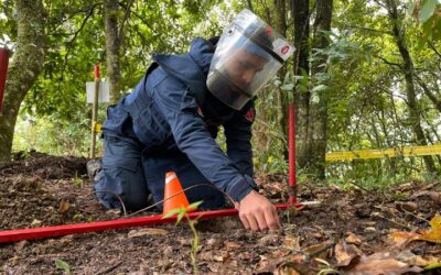 Huila a punto de ser declarado libre de minas antipersonal