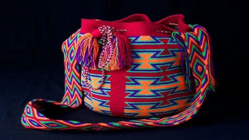 La mochila wayúu símbolo de la economía Guajira