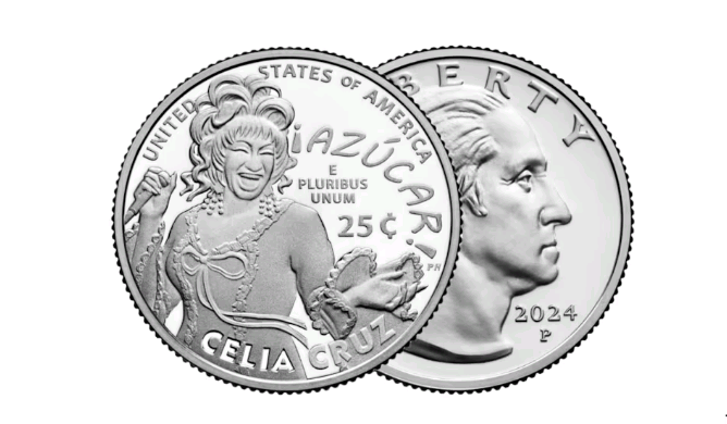 Circula la nueva moneda conmemorativa de Celia Cruz