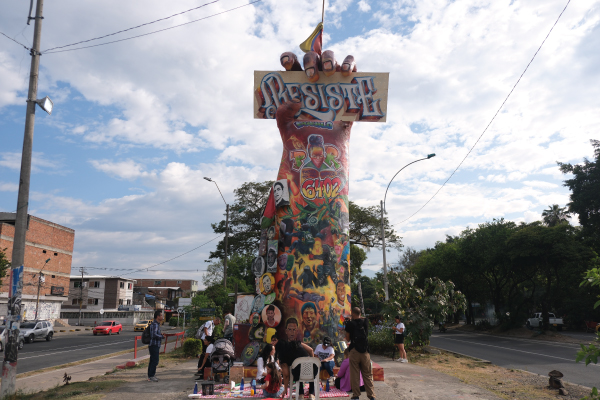 Gobierno declarará el Monumento de la Resistencia de Cali como patrimonio nacional