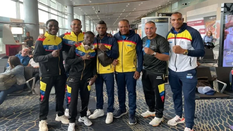 Boxeadores colombianos en el Mundial de Uzbekistán