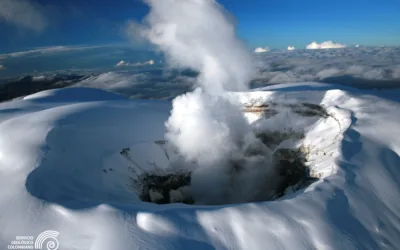 Aumentó la actividad sísmica del volcán Nevado del Ruiz