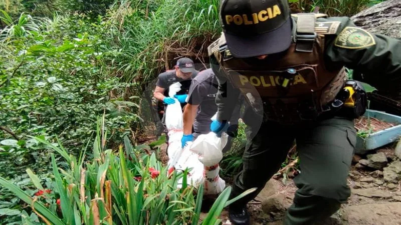 Encuentran cuerpo sin cabeza en la quebrada La Puerta en Medellín