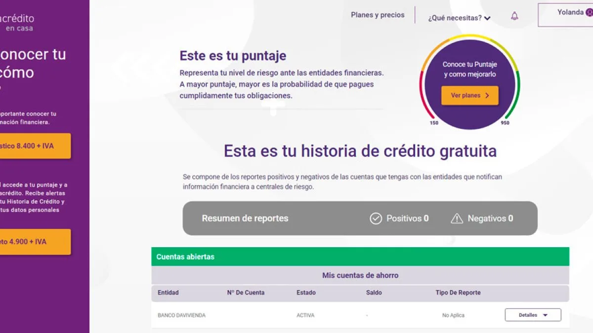 Historial crediticio gratis