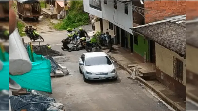 Uniformados de la policía fueron atacados en Yarumal, Antioquia