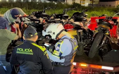 56 motos fueron inmovilizadas en Neiva en medio de operativos contra piques ilegales