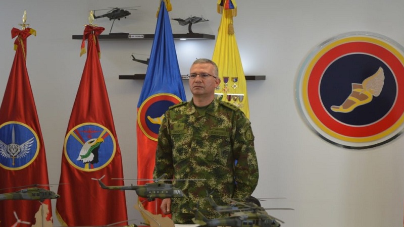 General (r) Luis Cardozo Santamaría, is the brand new commander of the Army